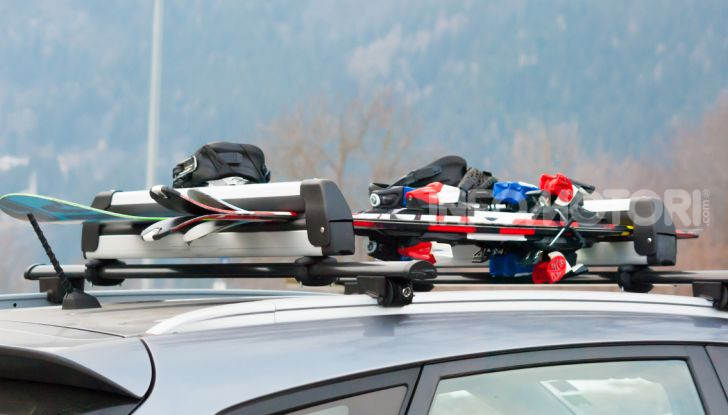 Portasci auto invernale