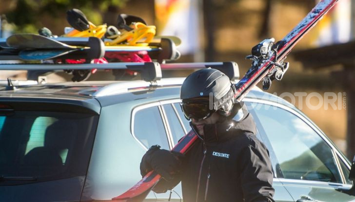 Portasci auto invernale