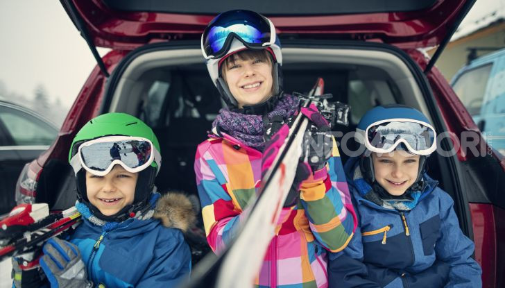 Portasci auto invernale