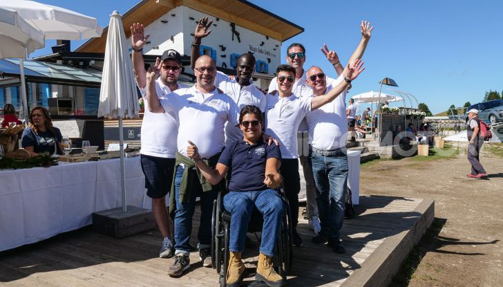 Land Rover Velar raduno per Amatrice