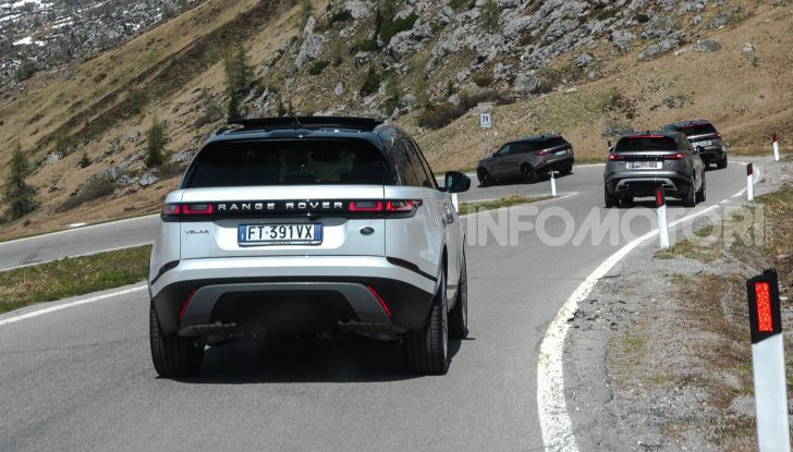 Land Rover Velar raduno per Amatrice