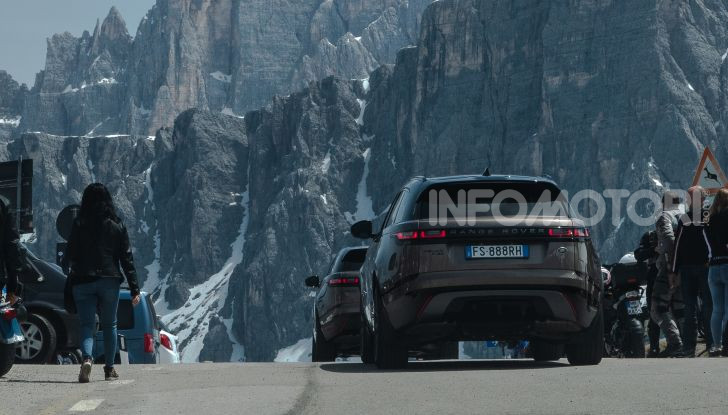 Land Rover Velar raduno per Amatrice