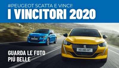 Tutti i vincitori del nostro contest “Scatta e Vinci con Peugeot”