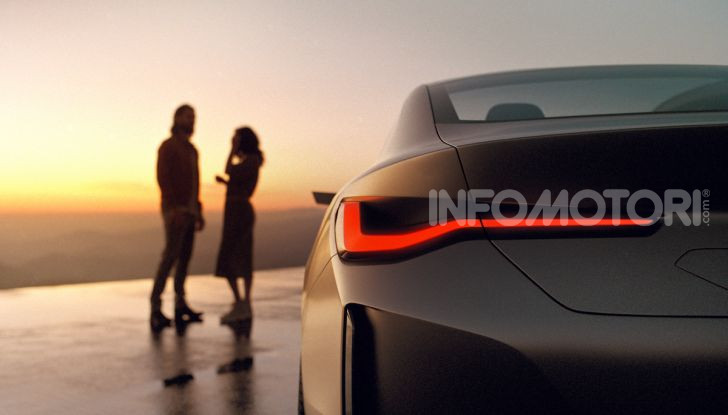 BMW Concept i4: la prima gran coupé 100% elettrica del brand tedesco - Foto 3 di 16