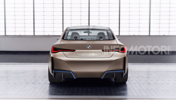 BMW Concept i4: la prima gran coupé 100% elettrica del brand tedesco - Foto 8 di 16