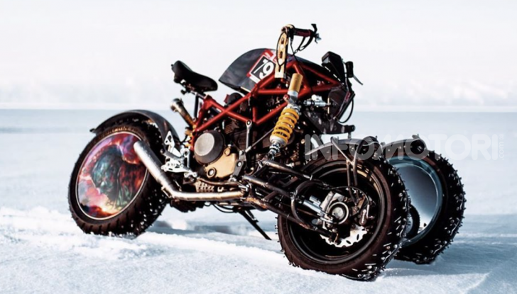 Ducati Hypermotard: dalla Russia arriva la versione a tre ruote chiodate - Foto 2 di 4