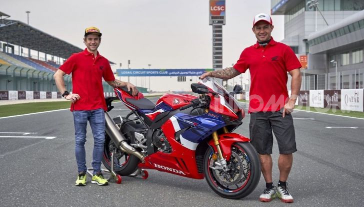 Honda: cinque star della pista a Losail per provare la CBR1000RR-R Fireblade SP - Foto 1 di 11