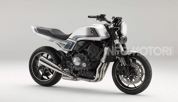 Honda CB-F Concept: i rendering della (possibile) versione definitiva - Foto 3 di 5