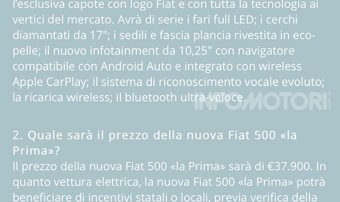 Fiat 500 elettrica comprata online ai tempi del coronavirus - Foto 13 di 18