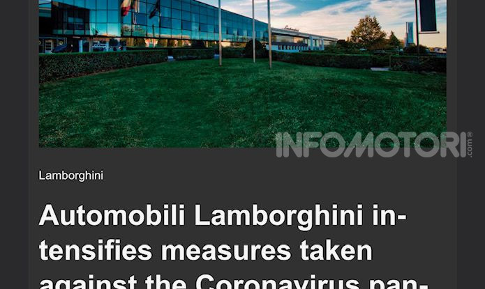 Dopo i Concessionari Auto chiudono anche le fabbriche per il Coronavirus! - Foto 8 di 10