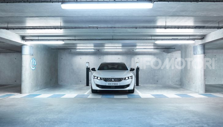 Peugeot 508 hybrid fa segnare emissioni record - Foto 3 di 7