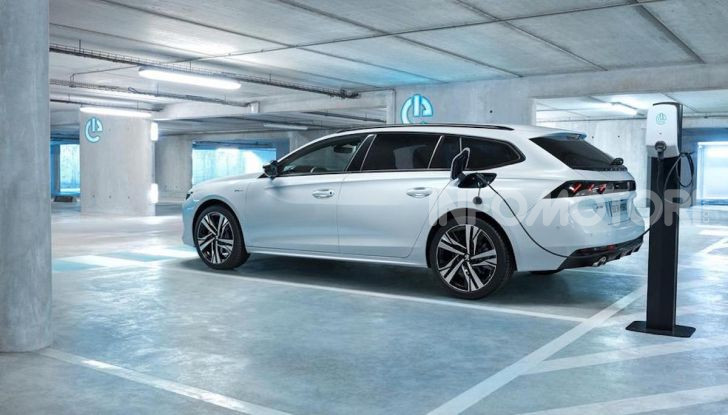 Peugeot 508 hybrid fa segnare emissioni record - Foto 4 di 7