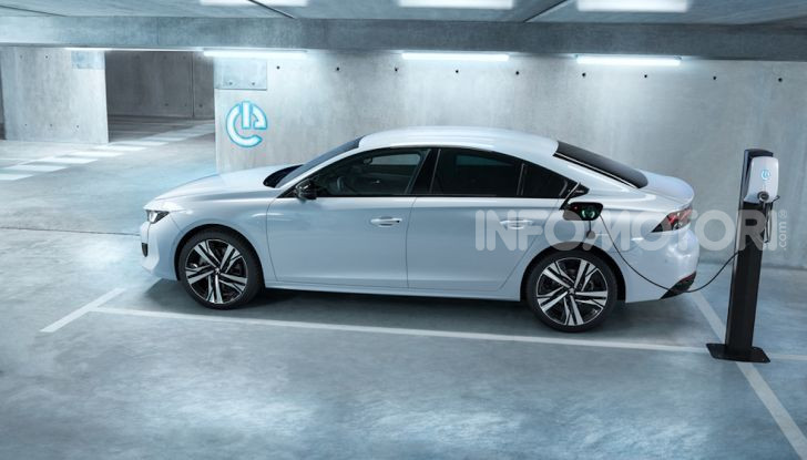 Peugeot 508 hybrid fa segnare emissioni record - Foto 6 di 7