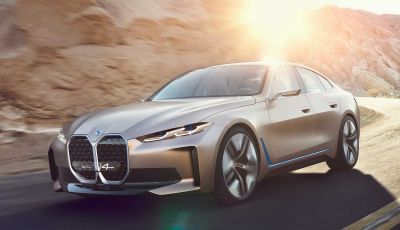 BMW i4 Concept 2020: Gran Coupè elettrica da 530 cavalli