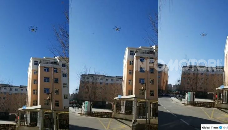 Droni Cina Coronavirus