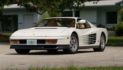 Le Ferrari di Miami Vice: dalla Daytona fasulla alla Testarossa bianca