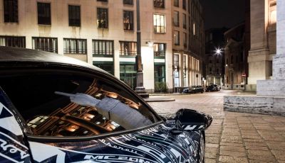 Maserati MC20: il primo prototipo ha iniziato i test a Milano