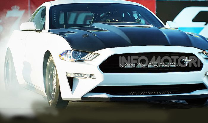 Mustang Cobra Jet 1400: la Dragster di Ford 100% elettrica - Foto 5 di 6