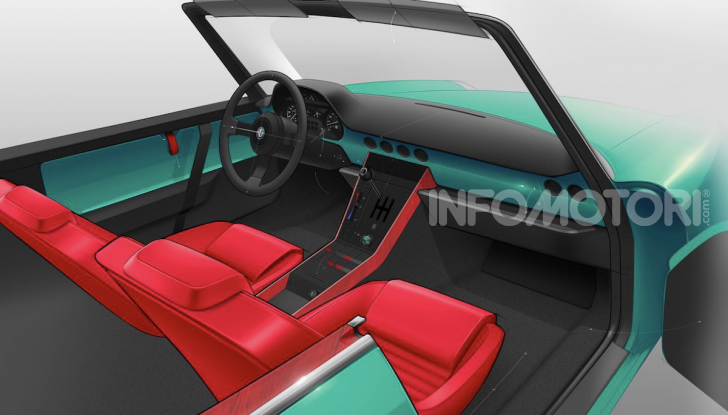 Alfa Romeo Duetto Icon-e, la spider elettrica di Garage Italia - Foto 2 di 5