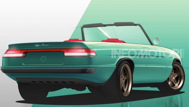 Alfa Romeo Duetto Icon-e, la spider elettrica di Garage Italia - Foto 5 di 5