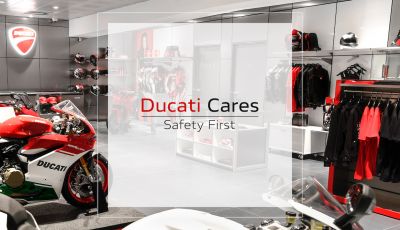 Ducati Cares, un programma per tornare nelle concessionarie in piena sicurezza