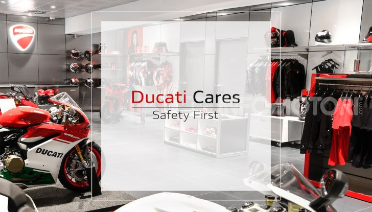 Ducati Cares, un programma per tornare nelle concessionarie in piena sicurezza - Foto 2 di 5