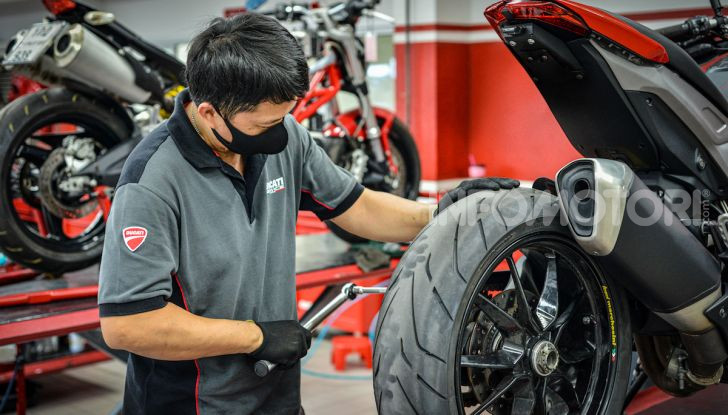 Ducati Cares, un programma per tornare nelle concessionarie in piena sicurezza - Foto 4 di 5