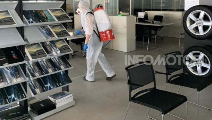 Come lavorare ed andare in Concessionaria dopo il Coronavirus - Foto 1 di 19
