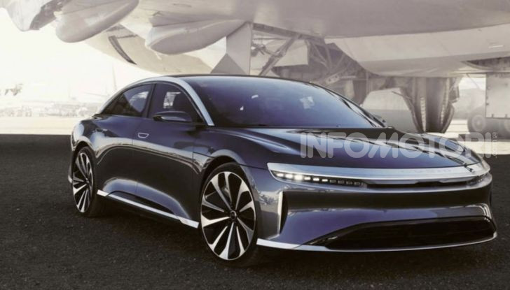 Lucid Air lancia la sfida alla Tesla Model S - Foto 3 di 7