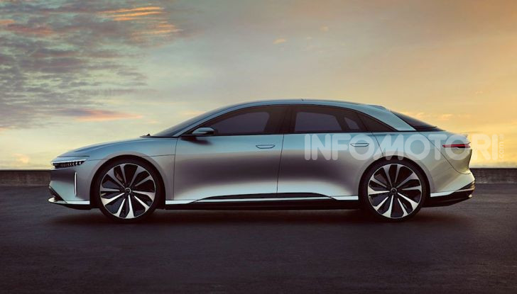 Lucid Air lancia la sfida alla Tesla Model S - Foto 7 di 7