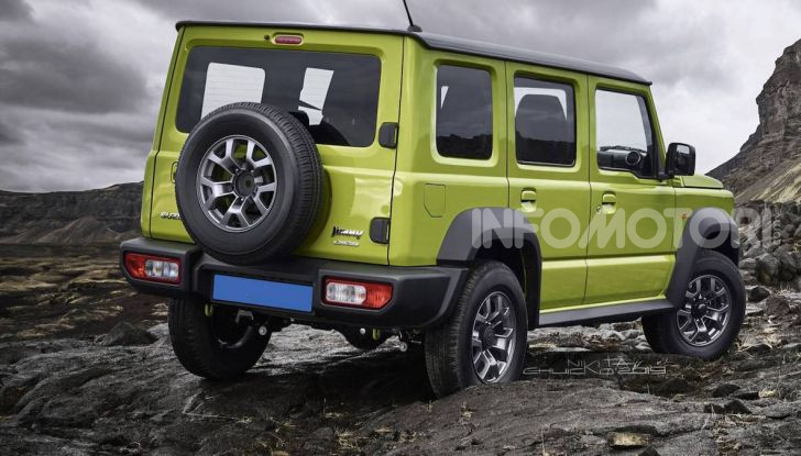 Suzuki Jimny: in arrivo la versione a 5 porte? - Foto 1 di 2