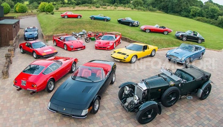 Collezione auto abbandonata 2020