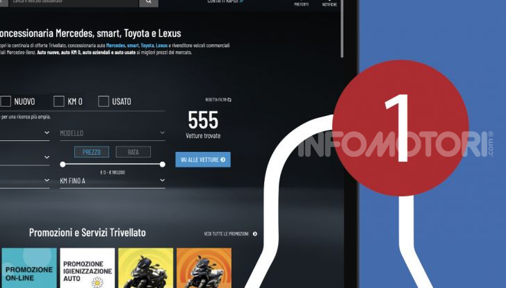 Trivellato.it si ispira a Booking, Amazon e Facebook per il suo e-commerce auto molto social - Foto 7 di 11