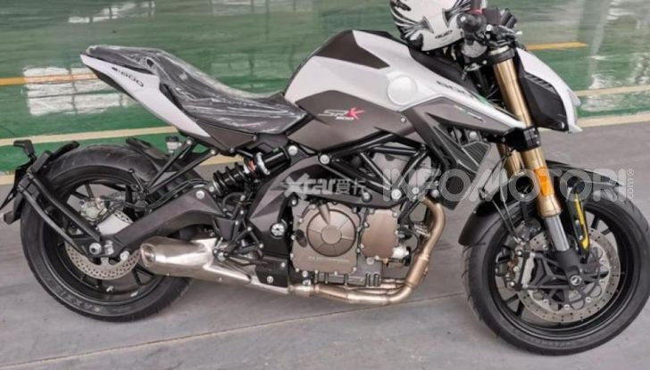 SRK 600: la nuova media a quattro cilindri di Benelli - Foto 2 di 3