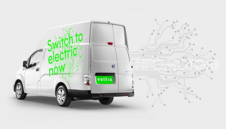Nissan e-NV200 XL Voltia: massima capienza e zero emissioni - Foto 3 di 3