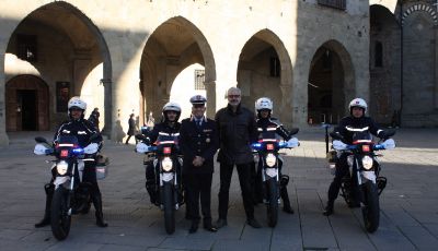 Polizia di Pistoia,l pattugliamento a impatto zero grazie a Zero Motorcycles
