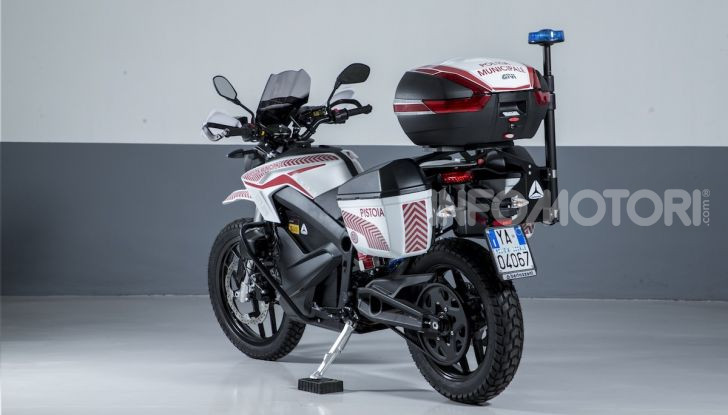 Polizia di Pistoia,l pattugliamento a impatto zero grazie a Zero Motorcycles - Foto 3 di 11