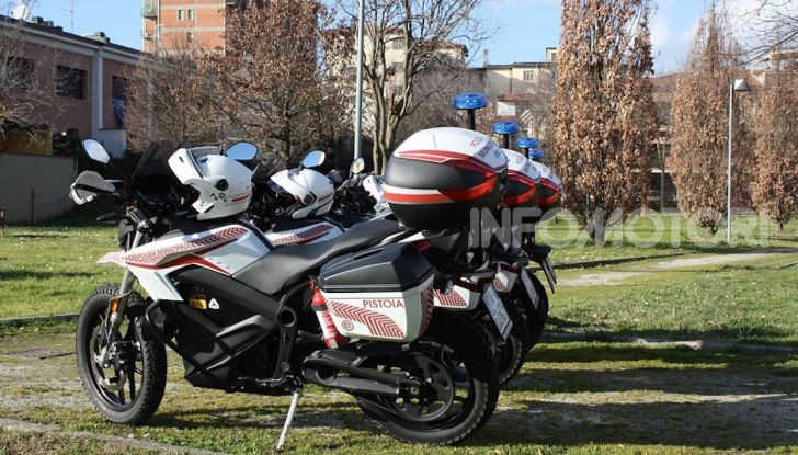 Polizia di Pistoia,l pattugliamento a impatto zero grazie a Zero Motorcycles - Foto 7 di 11