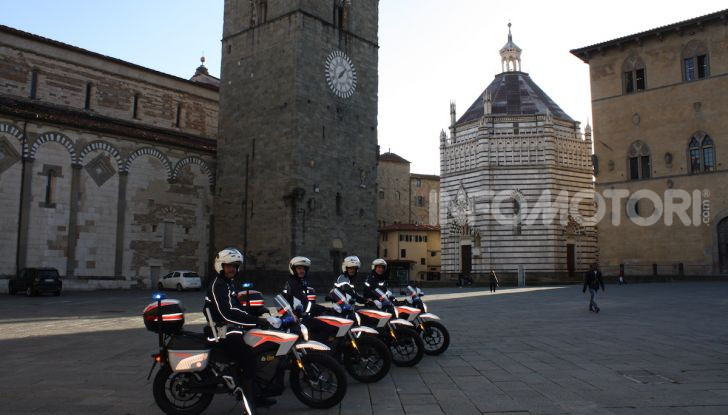 Polizia di Pistoia,l pattugliamento a impatto zero grazie a Zero Motorcycles - Foto 8 di 11