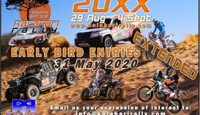 Road to Dakar 2021: il Kalahari Rally al via in Sud Africa dal 29 agosto al 4 settembre