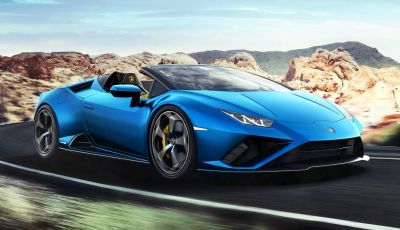 Lamborghini Huracàn EVO RWD Spyder 2020: a 324 km/h con il vento tra i capelli