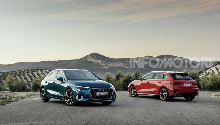 Audi A3 quattro generazioni premium