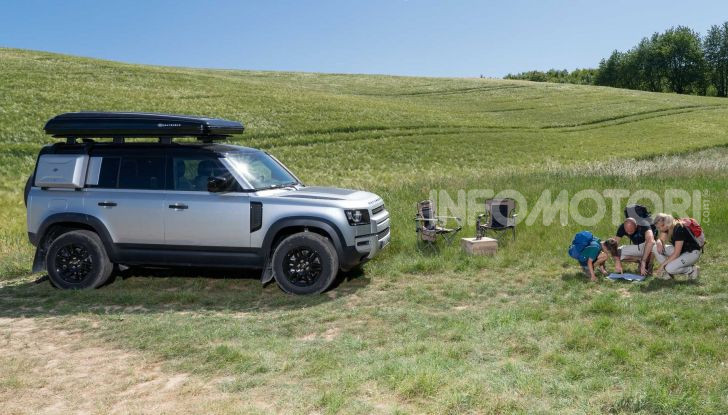 Land Rover Defender 110 tenda tetto rooftop Autohome