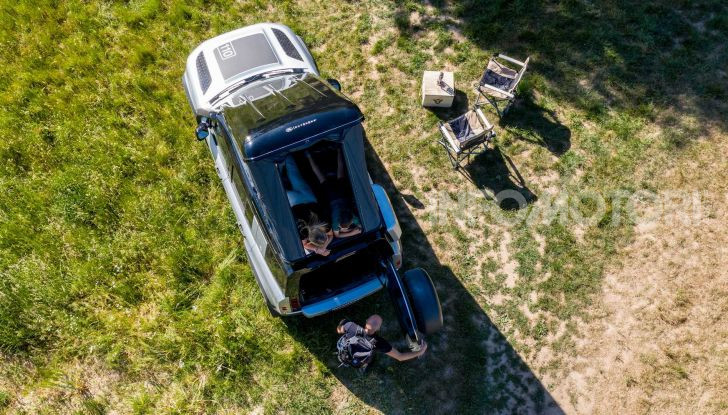 Land Rover Defender 110 tenda tetto rooftop Autohome