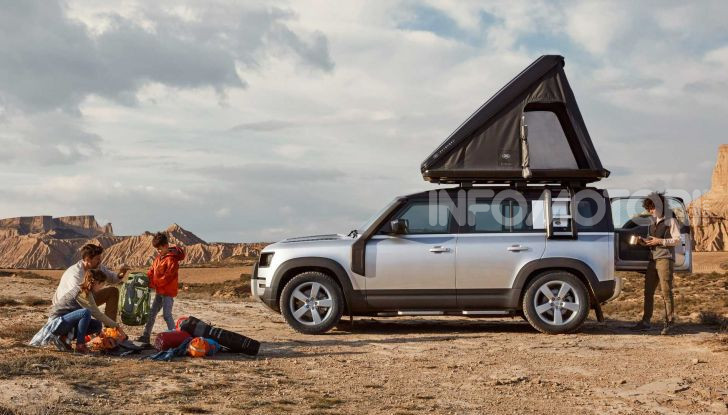 Land Rover Defender 110 tenda tetto rooftop Autohome