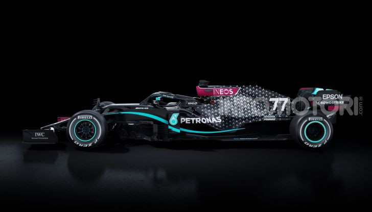 Mercedes AMG Petronas F1 2020 nera black