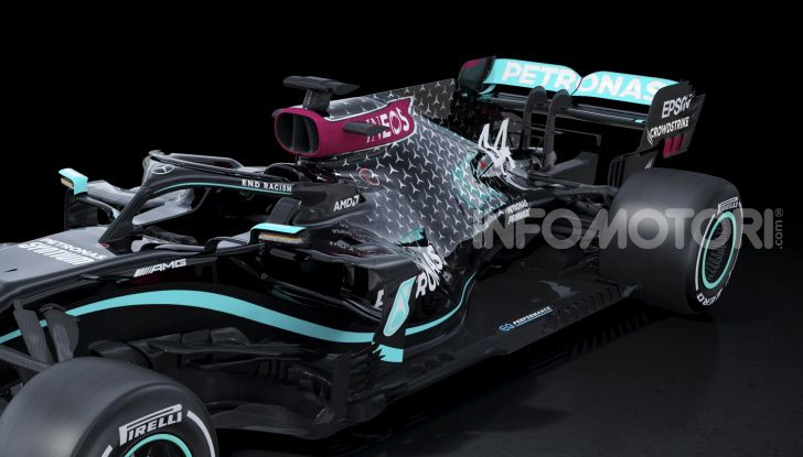 Mercedes AMG Petronas F1 2020 nera black