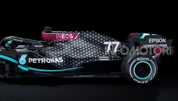 Mercedes AMG Petronas F1 2020 nera black