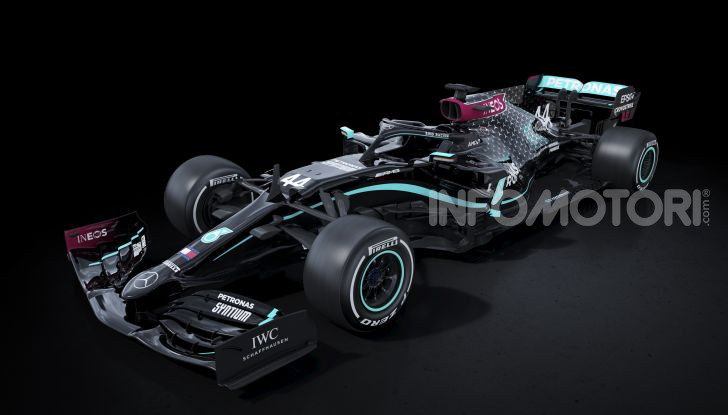 Mercedes AMG Petronas F1 2020 nera black