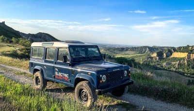 Land Rover Defender elettrico, il progetto di Tazzari EV Technology